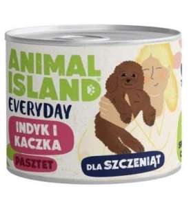 ANIMAL ISLAND Everyday Puppy Turkey and duck - wet dog food - 185g