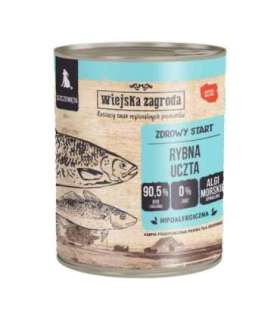 WIEJSKA ZAGRODA Fish Feast Puppy - wet dog food - 800g