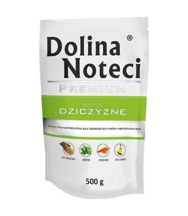 Dolina Noteci  Premium venison rich - wet dog food - 500g