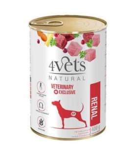 4VETS Natural Renal - wet dog food - 400g