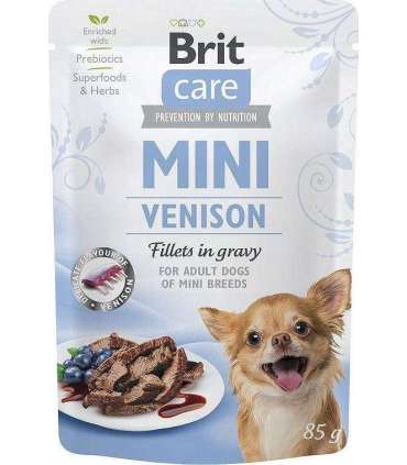BRIT Care Mini Venison - Wet dog food - 85 g
