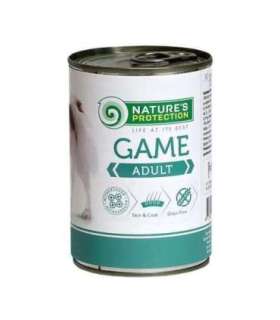 NATURE'S PROTECTION Adult Game - wet dog food - 400 g