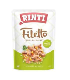 RINTI Filetto Duck fillet with vegetables - wet dog food - 100g
