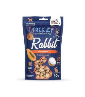 SYTA MICHA Freezy Rabbit with papaya - dog treat - 40g