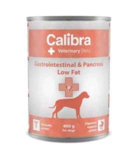 CALIBRA  Veterinary Diets Gastrointestinal Low Fat - wet dog food - 400g
