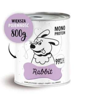 PAKA ZWIERZAKA Pepe Rabbit - wet dog food - 800g
