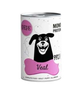 PAKA ZWIERZAKA Pepe Veal  - wet dog food - 400g