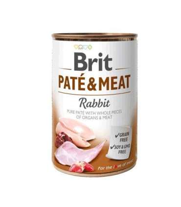 BRIT Paté & Meat with rabbit - 400g
