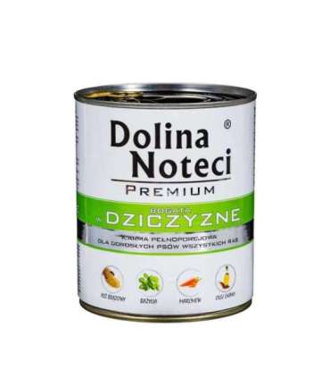 DOLINA NOTECI Premium Rich in game - Wet dog food - 800 g
