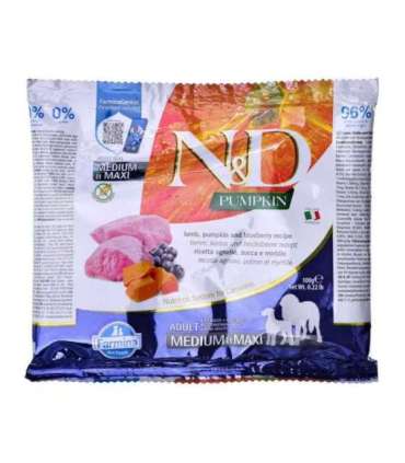 FARMINA Pumpkin N&D Lamb&Blueberry Adult Medium & Maxi - dry dog food - 100g