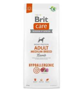 BRIT Care Hypoallergenic Adult Medium Breed Lamb - dry dog food - 12 kg