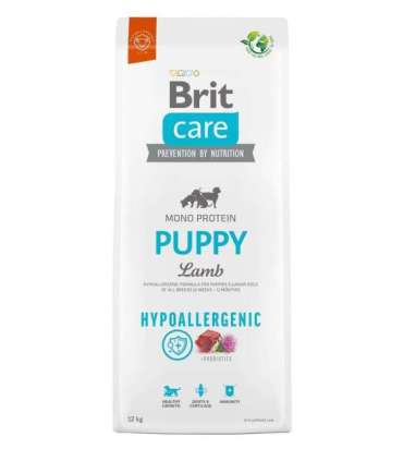BRIT Care Hypoallergenic Puppy Lamb  - dry dog food - 12 kg