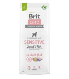 BRIT Care Dog Sustainable Sensitive Insect & Fish - dry dog food - 12 kg