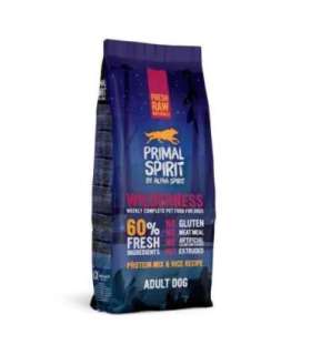 PRIMAL SPIRIT Wilderness 60% Meat Pork and Chicken - semi-moist dog food - 12 kg