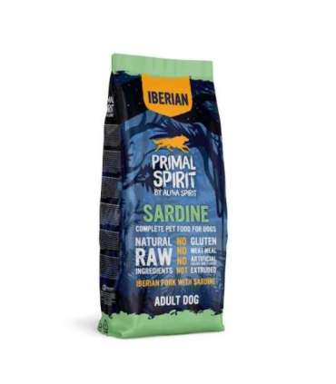 PRIMAL SPIRIT Iberian Sardine – semi-moist dog food – 12 kg
