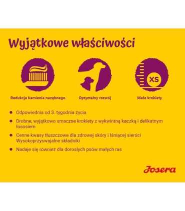 JOSERA MiniJunior - dry dog food - 10kg