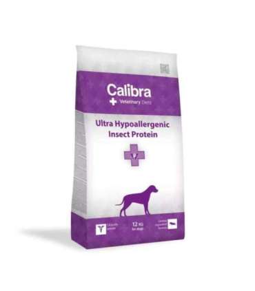 CALIBRA Veterinary Diets Dog Ultra-Hypoallergenic Insect - dry dog food - 12kg
