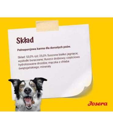 JOSERA Lamb with rice - dry dog food - 12,5 kg