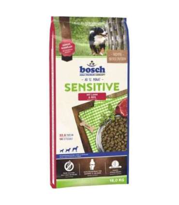 BOSCH Sensitive Lamb&Rice - dry dog food - 15 kg