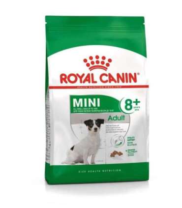 Royal Canin Mini Adult 8+ 8 kg Senior Poultry, Rice, Vegetable