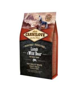 CARNILOVE Adult Lamb and wild boar - dry dog food - 4kg