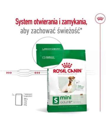 ROYAL CANIN Mini Adult +8 - dry dog food - 2 kg