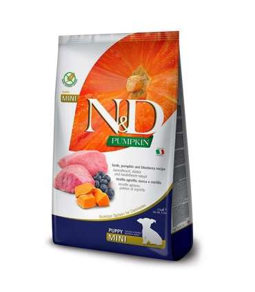 FARMINA Pumpkin N&D Lamb & blueberry Puppy Mini - dry dog food - 100g