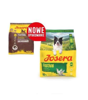 JOSERA Adult Festival Salmon & Chicken - dry dog food - 900g