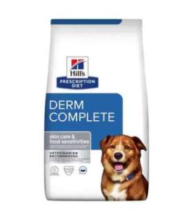 HILL'S Prescription Diet Derm Complete Canine - dry dog food - 12 kg