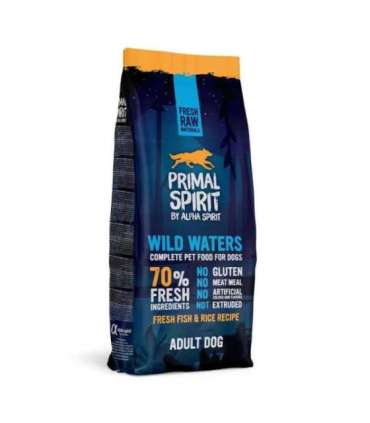 PRIMAL SPIRIT Wild Waters - semi-moist dog food - 12 kg
