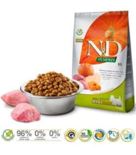 FARMINA N&D Pumpkin Adult Mini Boar&Apple - dry dog food - 7 kg