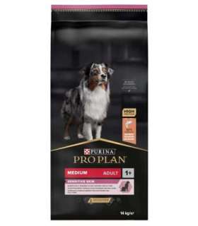 Purina Medium Adult Sensitive Skin 14 kg Salmon