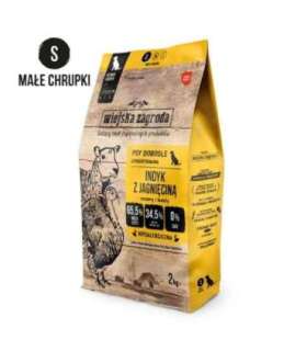 WIEJSKA ZAGRODA Turkey with Lamb Crunchy S - dry food for dogs - 2kg