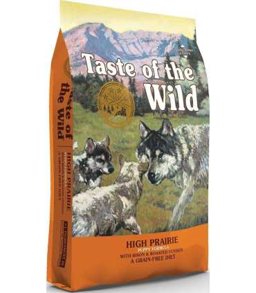 TASTE OF THE WILD Puppy High Prairie - dry dog food - 12,2 kg