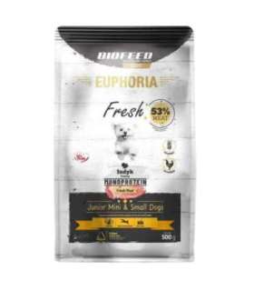 BIOFEED Euphoria Fresh Junior Turkey Monoprotein XS/S - dry dog food - 500g