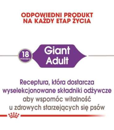 ROYAL CANIN Giant Adult - dry dog food - 15 kg