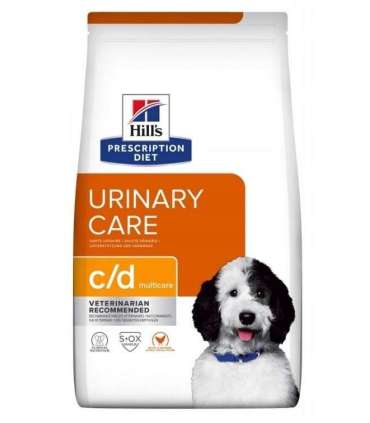 HILL'S PRESCRIPTION DIET Urinary Care Canine c/d Multicare Dry dog food Chicken 4 kg