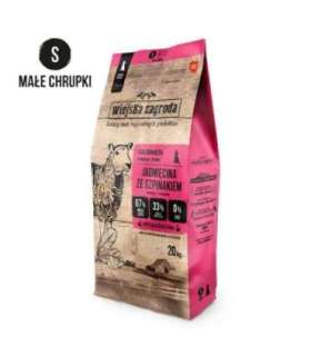 WIEJSKA ZAGRODA Lamb with Spinach – dry puppy food – 20kg