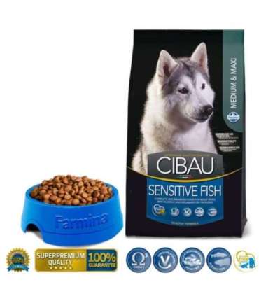 Farmina Cibau Sensitive Fish Medium/Maxi 12 + 2kg