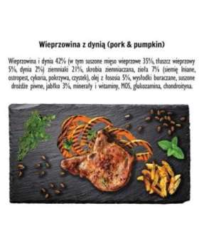 PAKA ZWIERZAKA Pork with pumpkin L - dry dog food - 9kg
