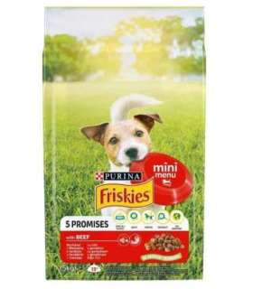 FRISKIES Mini Menu Beef with Vegetables - dry dog food - 1.5 kg