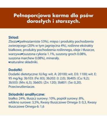 PURINA Dog Chow Mature Senior with lamb - dry dog food - 14 kg