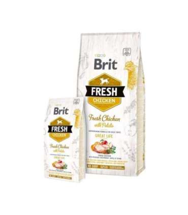 Brit Fresh 12 kg Adult Apple, Buckwheat, Chicken, Potato