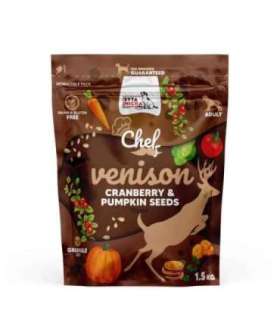 SYTA MICHA Chef Venison with cranberry and pumpkin seeds - dry dog food - 1,5kg