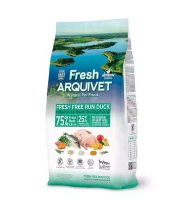 ARQUIVET Fresh Duck with ocean fish - semi-moist dog food - 2,5 kg