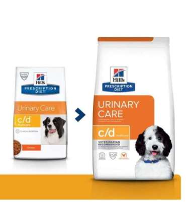 HILL'S PRESCRIPTION DIET Canine c/d Multicare Dry dog food Chicken 12 kg