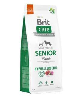 BRIT Care Hypoallergenic Senior Lamb&Rice - dry dog food - 12 kg