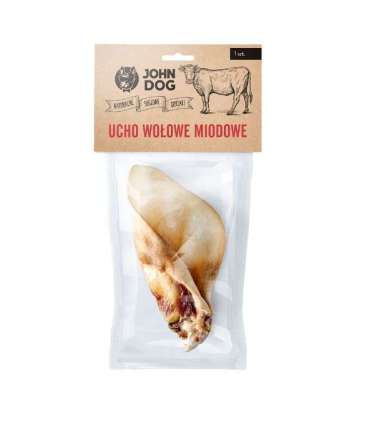 JOHN DOG Beef ear - dog treat - 1
