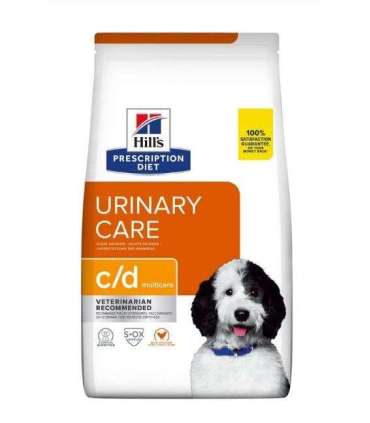 HILL'S PRESCRIPTION DIET Canine Urinary Care c/d Multicare Dry dog food Chicken 1,5 kg