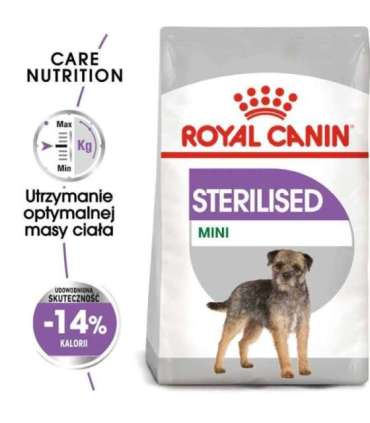 Royal Canin CCN MINI STERILISED - dry food for adult dogs - 8kg